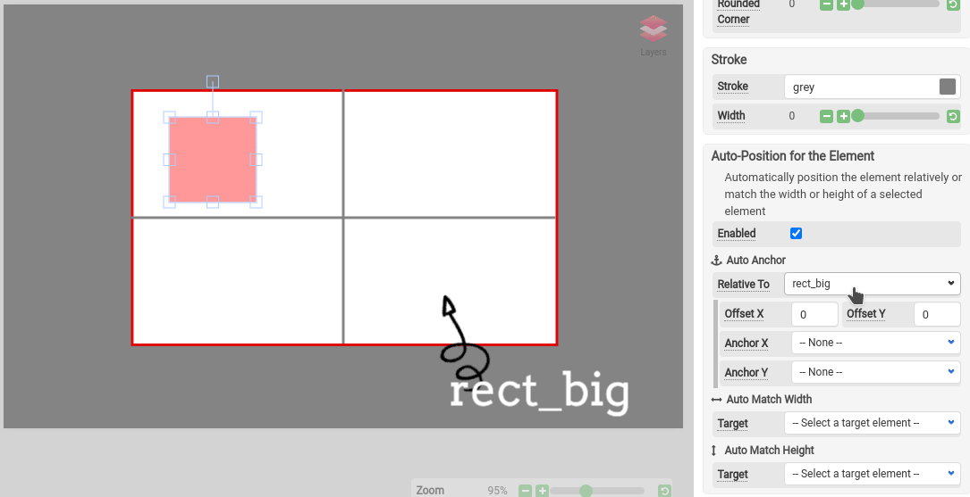 Auto Match Width and Height