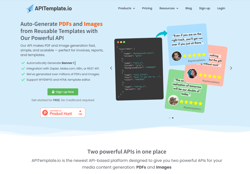 APITemplate.io platform