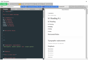 markdown